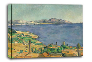 The Gulf of Marseilles Seen from L’Estaque, Paul Cézanne - obraz na płótnie