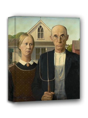 American Gothic - obraz na płótnie 60x90 cm