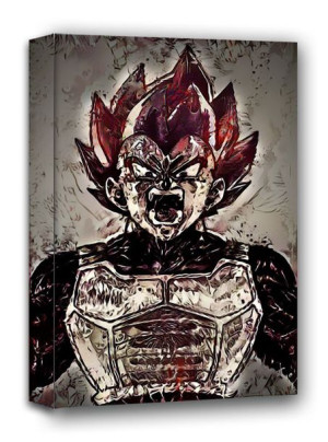 Legends of Bedlam, Vegeta, the Limit Breaker, Dragon Ball - obraz na płótni