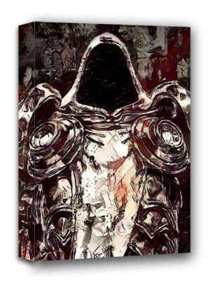 Legends of Bedlam, Tyrael, Diablo - obraz na płótnie 20x30 cm