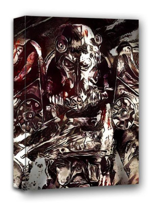 Legends of Bedlam, The Paladin, Fallout - obraz na płótnie 20x30 cm