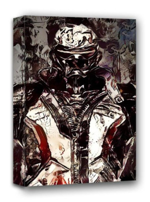 Legends of Bedlam, Soldier 76, Overwatch - obraz na płótnie 90x120 cm