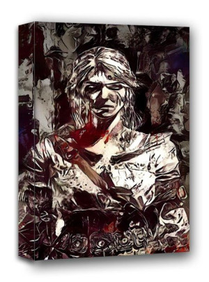 Legends of Bedlam, Ciri, Wiedźmin the Witcher - obraz na płótnie 50x70 cm