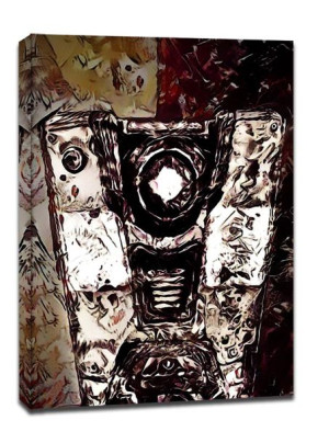 Legends of Bedlam, Claptrap, Borderlands - obraz na płótnie 30x40 cm