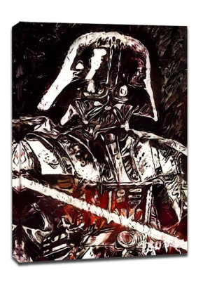 Legends of Bedlam, Darth Vader, Star Wars - obraz na płótnie 30x40 cm