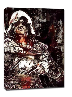Legends of Bedlam, Edward Kenway, Assassin’s Creed - obraz na płótnie 40x50