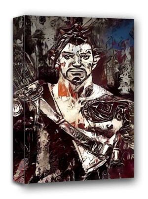 Legends of Bedlam, Hanzo, Overwatch - obraz na płótnie 30x40 cm