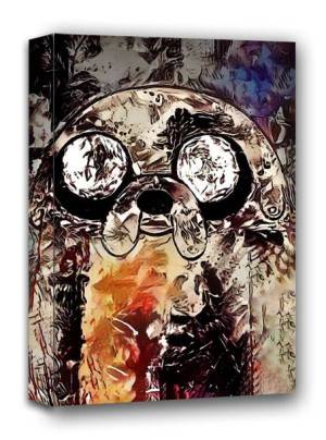 Legends of Bedlam, Jake, Adventure Time - obraz na płótnie 90x120 cm