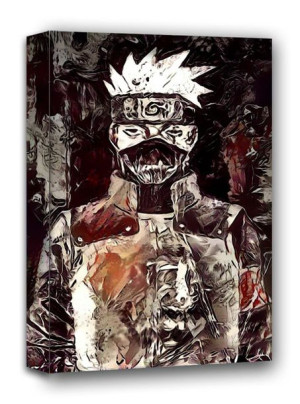 Legends of Bedlam, Kakashi, Naruto - obraz na płótnie 50x70 cm