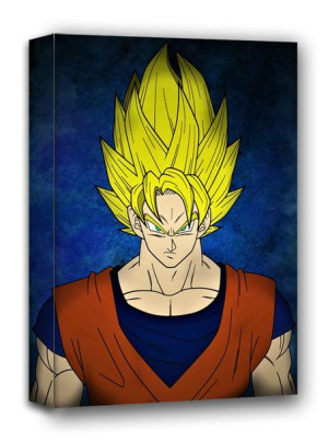 Dragon Ball, Goku - obraz na płótnie 20x30 cm