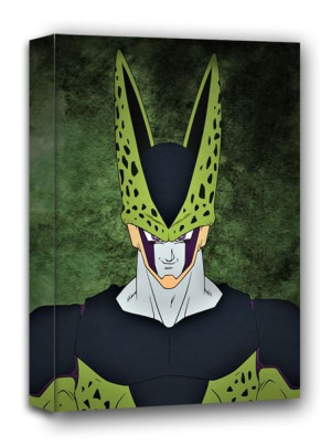 Dragon Ball, Cell - obraz na płótnie 60x80 cm