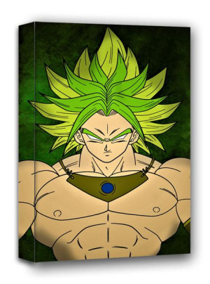 Dragon Ball, Broly - obraz na płótnie 60x80 cm