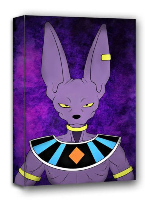 Dragon Ball, Beerus - obraz na płótnie 30x40 cm