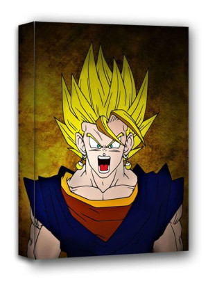 Dragon Ball, Vegetto - obraz na płótnie 40x50 cm