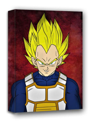 Dragon Ball, Vegeta - obraz na płótnie 40x60 cm