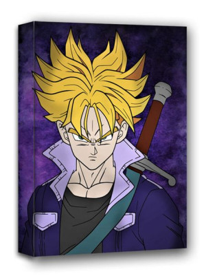 Dragon Ball, Trunks - obraz na płótnie 60x80 cm