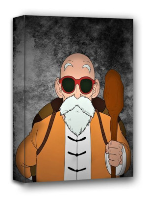 Dragon Ball, Master Roshi - obraz na płótnie 40x60 cm