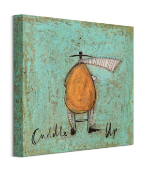 Cuddle Up - obraz na płótnie 40x40 cm