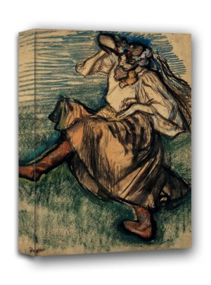 Russian Dancer, Edgar Degas - obraz na płótnie 50x70 cm
