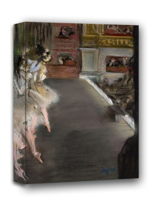 Dancers at the Old Opera House, Edgar Degas - obraz na płótnie 40x50 cm