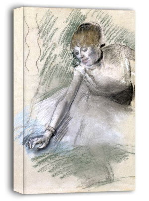 Dancer1880 85, Edgar Degas - obraz na płótnie 40x50 cm