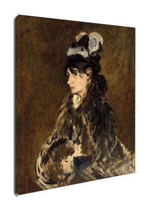 Berthe Morisot, Edouard Manet - obraz na płótnie 60x80 cm