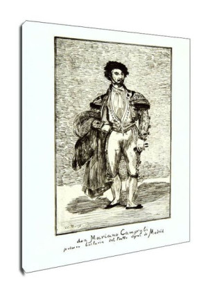 Don Mariano Camprubi( Le Bailarin), Edouard Manet - obraz na płótnie 30x40