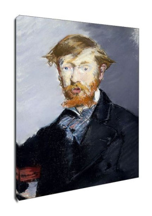 George Moore (1852 1933), Edouard Manet - obraz na płótnie 30x40 cm