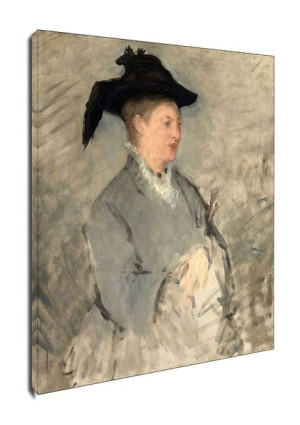 Madame Edouard Manet (Suzanne Leenhoff, 1830 1906), Edouard Manet - obraz n