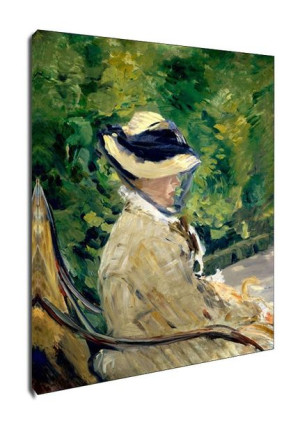 Madame Manet(Suzanne Leenhoff, 1830 1906) at Bellevue, Edouard Manet - obra