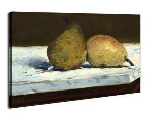 Pears, Edouard Manet - obraz na płótnie 90x60 cm