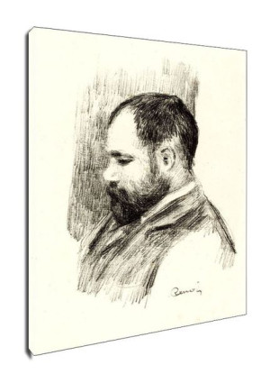 Ambroise Vollard, Auguste Renoir - obraz na płótnie 50x70 cm