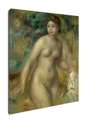 Nude, Auguste Renoir - obraz na płótnie 20x30 cm