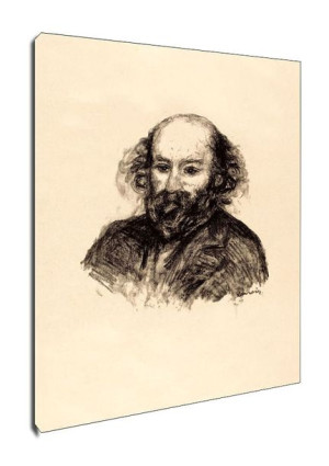 Paul Cézanne, Auguste Renoir - obraz na płótnie 60x80 cm