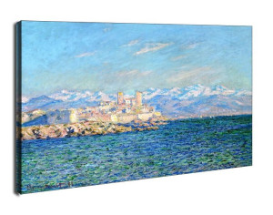 Antibes afternoon effect, Claude Monet - obraz na płótnie 80x60 cm