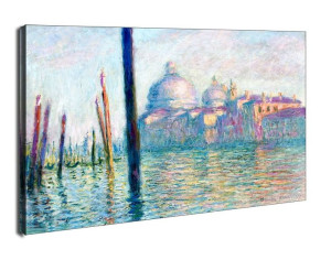 The grand canal in venice, Claude Monet - obraz na płótnie 120x90 cm