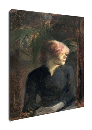Carmen Gaudin, Henri de Toulouse-Lautrec - obraz na płótnie 50x70 cm