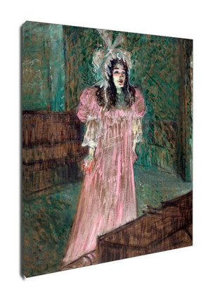 May Belfort, Henri de Toulouse-Lautrec - obraz na płótnie 70x100 cm
