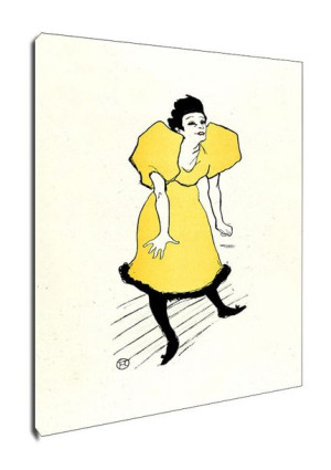 Polaire, Henri de Toulouse-Lautrec - obraz na płótnie 60x90 cm