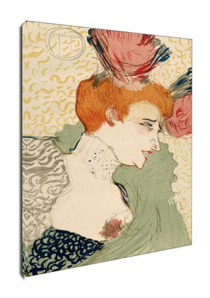 Portrait Bust of Mademoiselle Marcelle Lender, Henri de Toulouse-Lautrec -