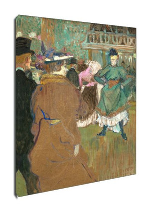 Quadrille at the Moulin Rouge, Henri de Toulouse-Lautrec - obraz na płótnie
