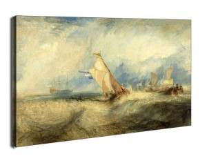 An Tromp, going about to please his Masters, Ships a Sea, getting a Good We