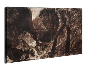 Liber Studiorum Mill near the Grand Chartreuse, Dauphiny, William Turner -