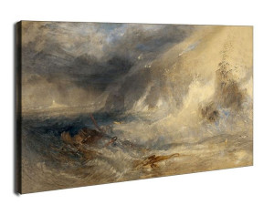 Long Ship’s Lighthouse, Land’s End, William Turner - obraz na płótnie 70x50