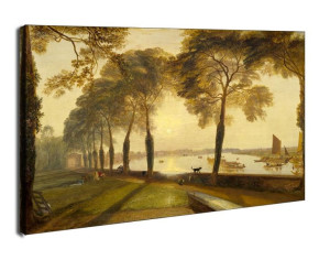 Mortlake Terrace, William Turner - obraz na płótnie 120x90 cm