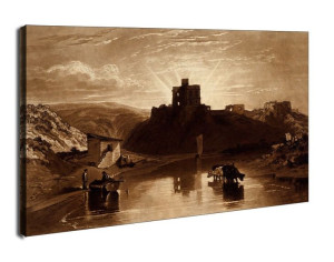 Norham Castle on the Tweed (Liber Studiorum, part XII, plate 57), William T