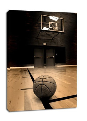 Koszykówka. Basketball - obraz na płótnie 90x120 cm