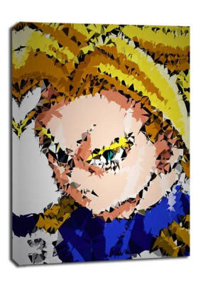 POLYamory - Trunks, Dragon Ball - obraz na płótnie 60x80 cm