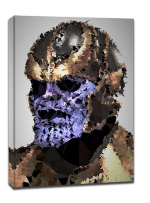 POLYamory - Thanos, Marvel - obraz na płótnie 70x100 cm