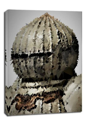 POLYamory - Siegmeyer, Dark Souls - obraz na płótnie 61x91,5 cm